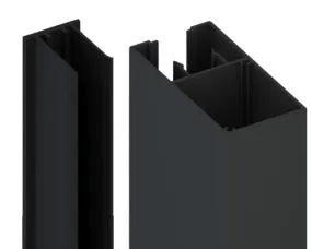 100x50mm Aluminium BATTEN EXTRUSION AND CLIP - Monument