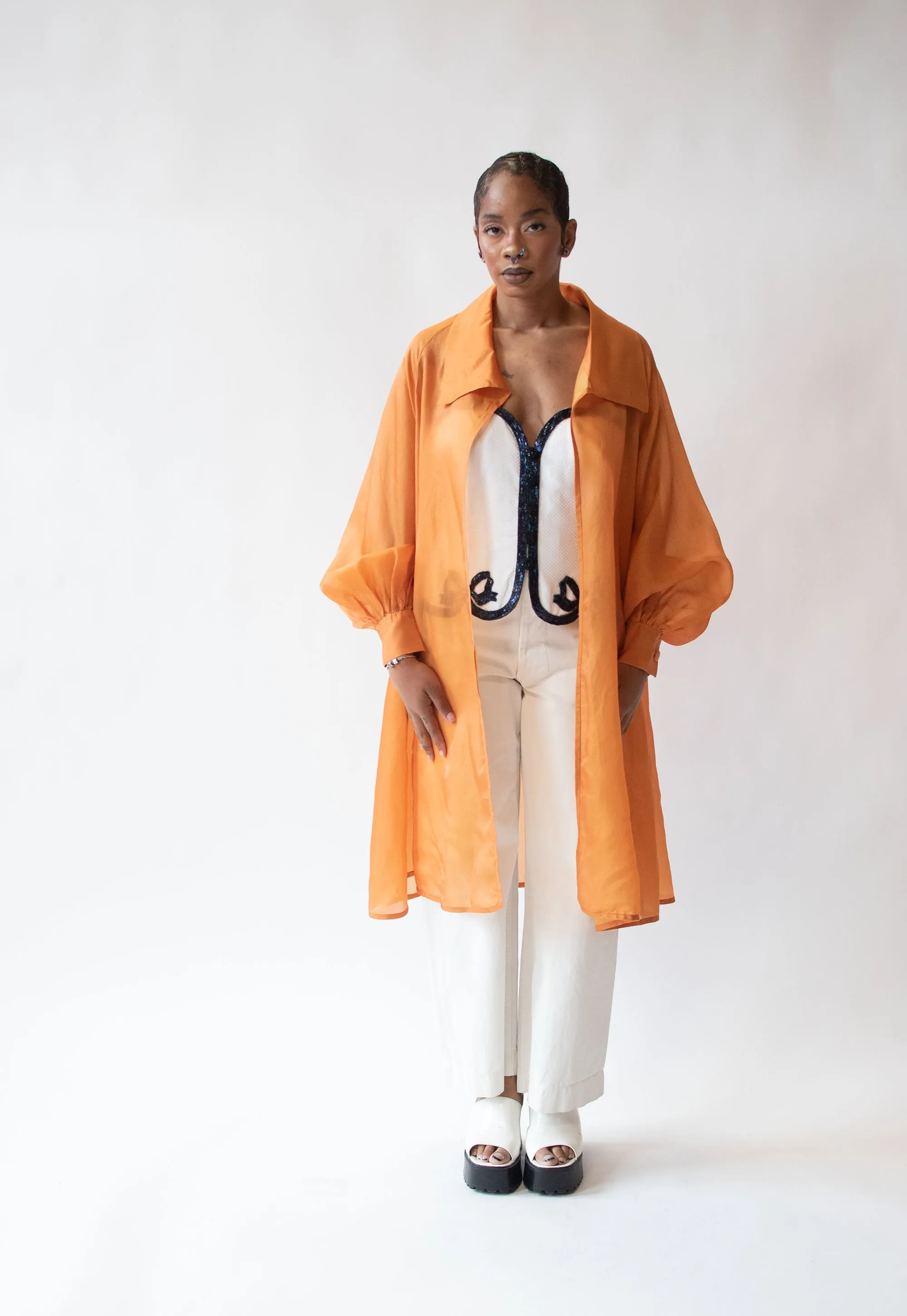 1980s Organza Jacket