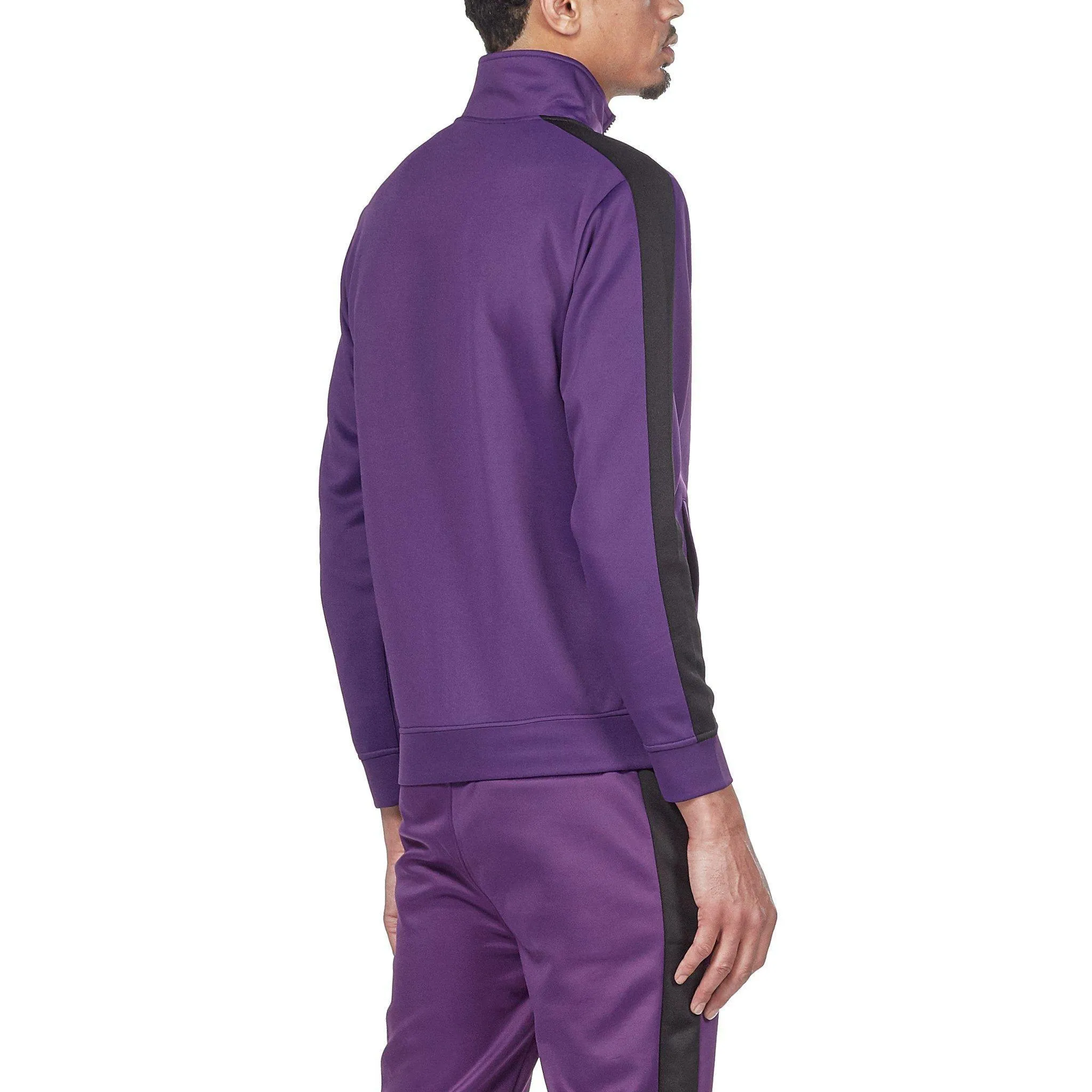 501 Track Jacket - Purple/Black