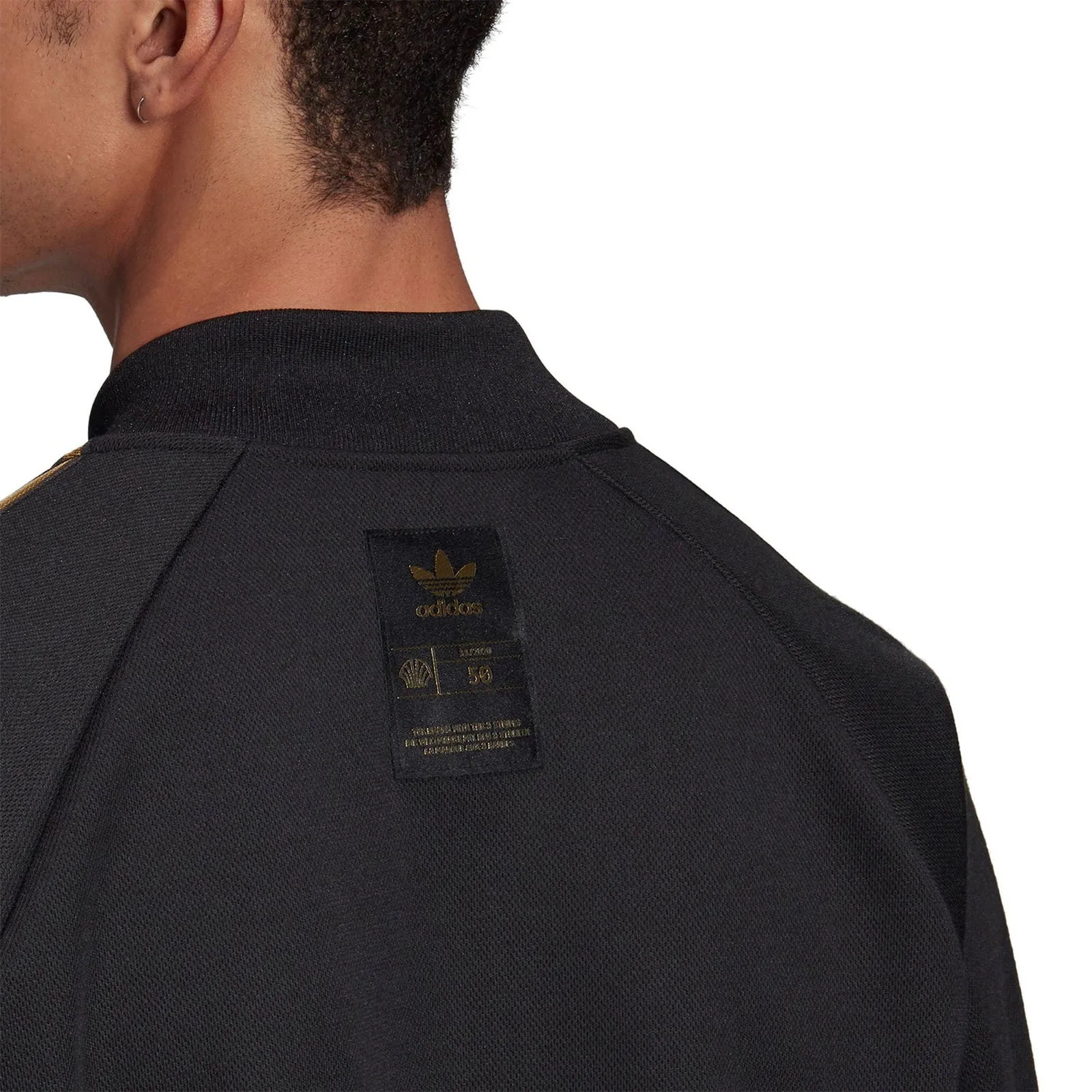 adidas Originals Superstar 24K Track Jacket - Black & Gold