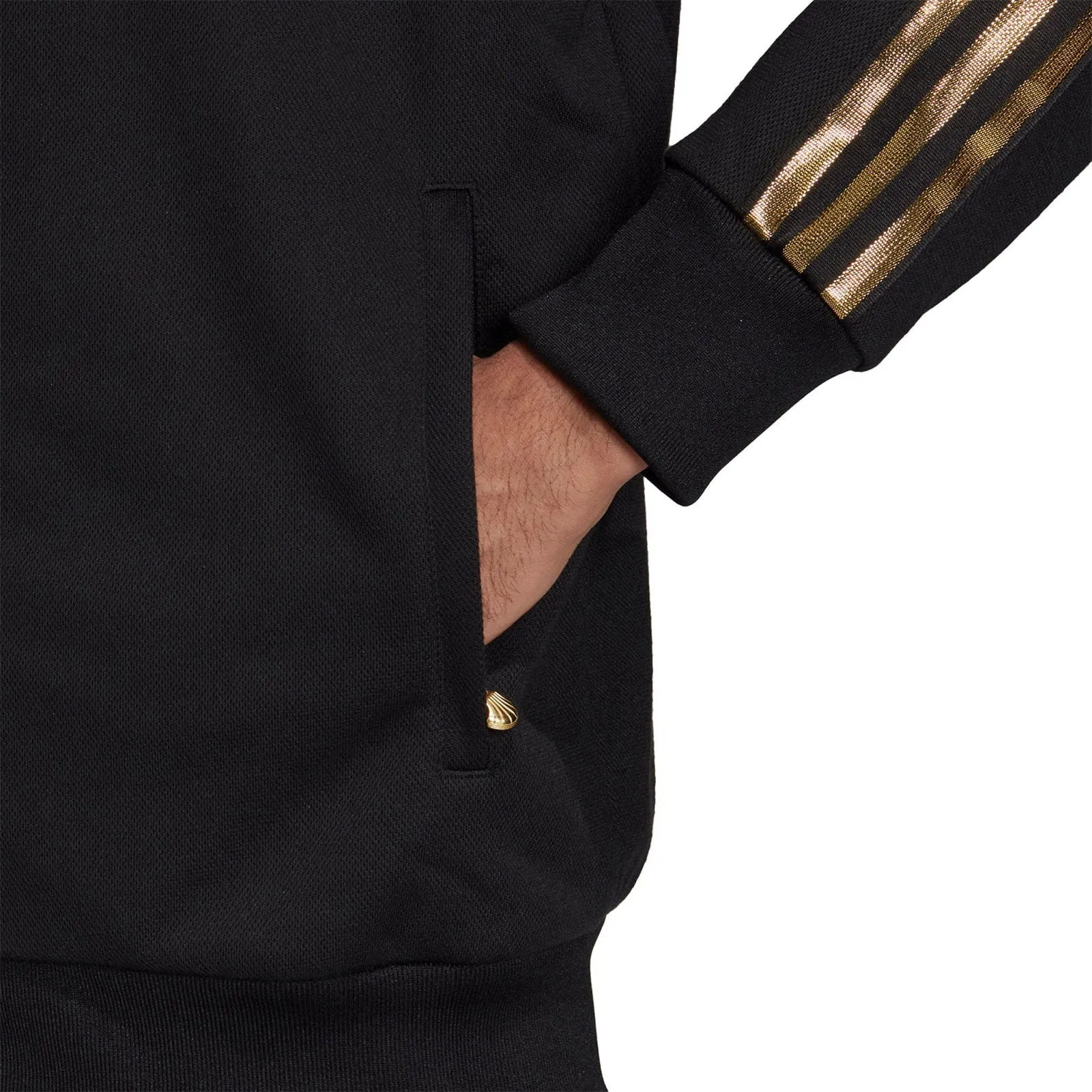 adidas Originals Superstar 24K Track Jacket - Black & Gold