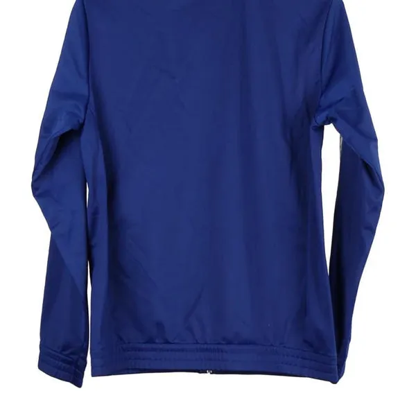 Age 13-14 Champion Track Jacket - XL Blue Polyester