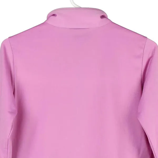Age 13-14 Champion Track Jacket - XL Pink Polyester