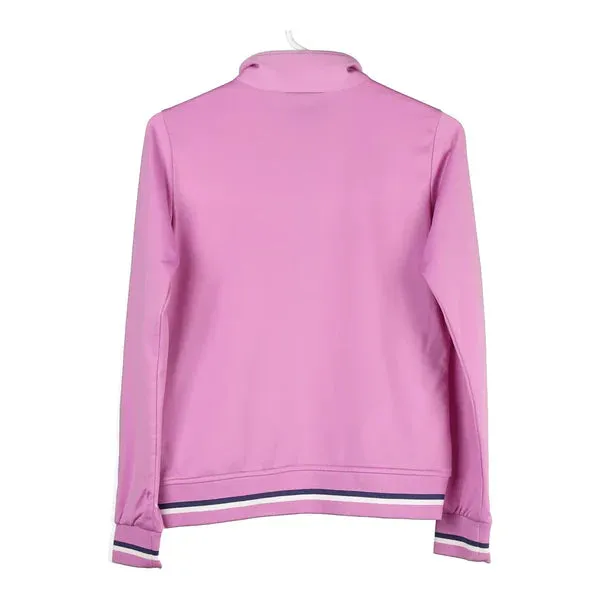 Age 13-14 Champion Track Jacket - XL Pink Polyester