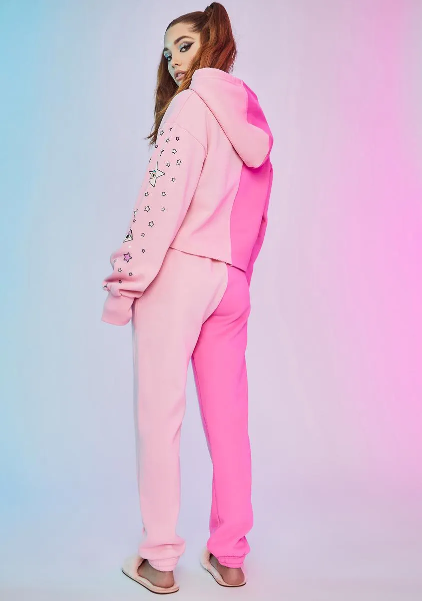 Aim For The Stars Two Tone Sweatpants