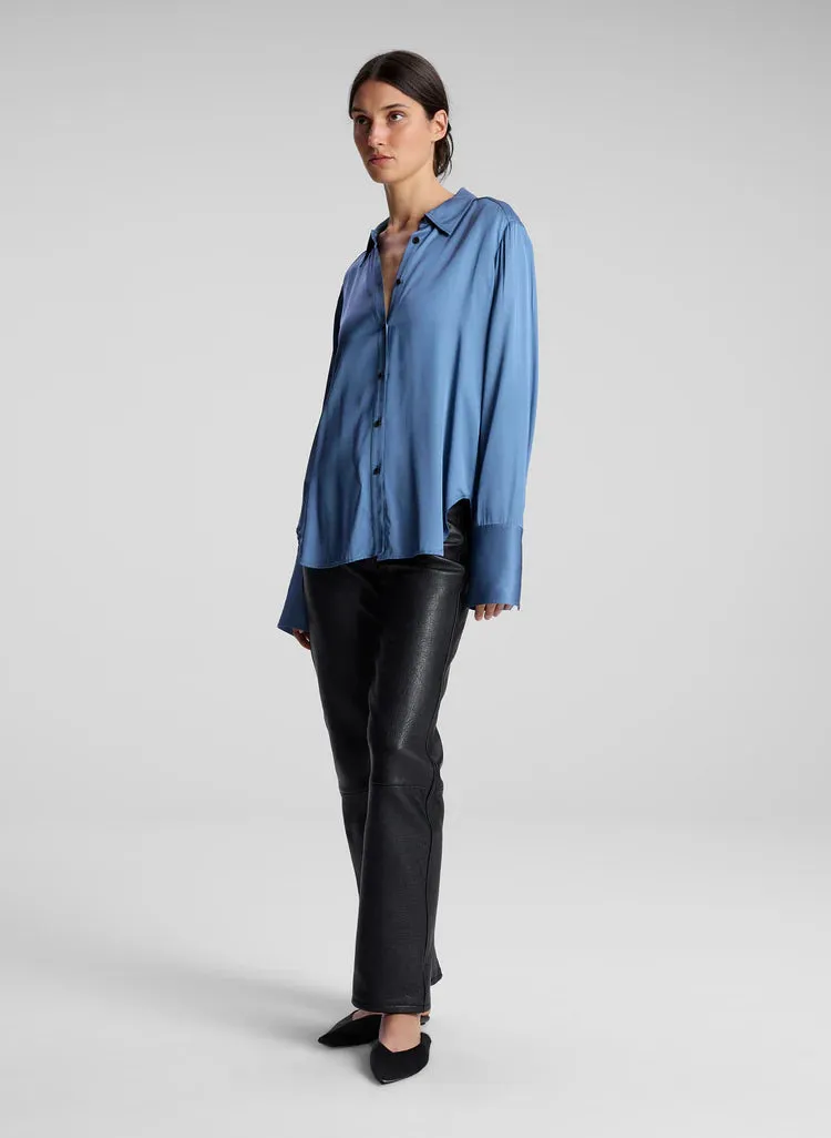 A.L.C. Aiden Top in Steel Blue