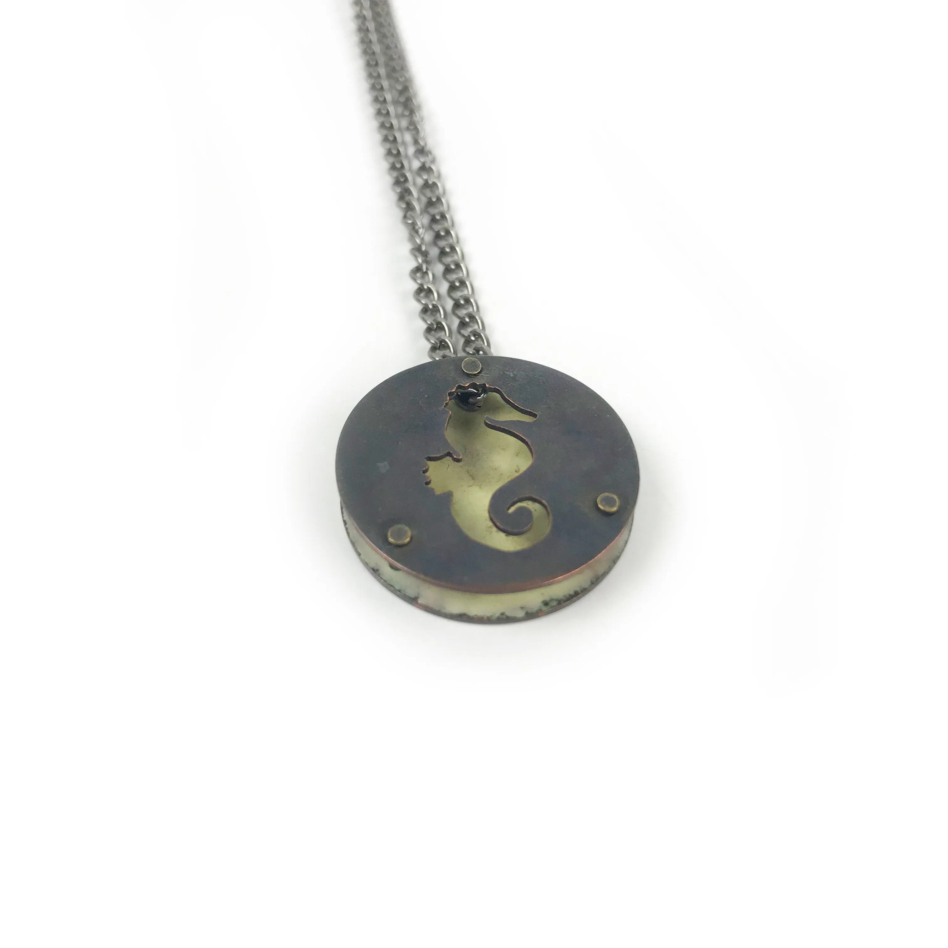 Ally Weaver Necklace: Nautical Pendant