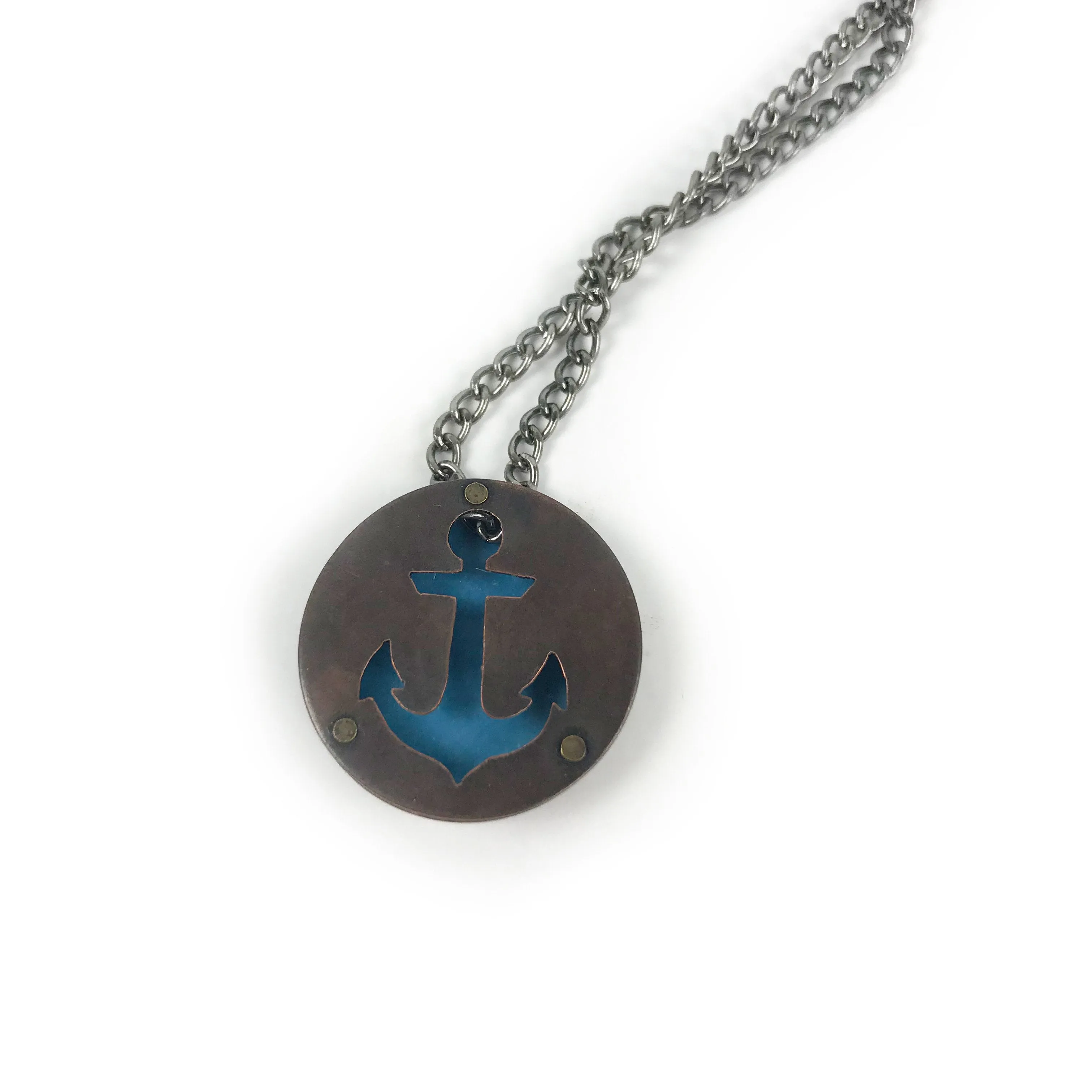 Ally Weaver Necklace: Nautical Pendant