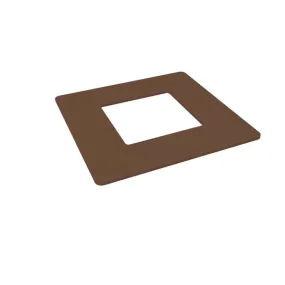 Alumawood Terrain Colour 50x50mm post dress ring POWDER COATED ALUMINIUM