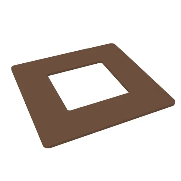 Alumawood Terrain Colour 65x65mm post dress ring POWDER COATED ALUMINIUM
