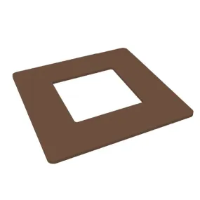 Alumawood Terrain Colour 65x65mm post dress ring POWDER COATED ALUMINIUM