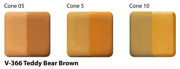 Amaco V366 Teddy Bear Brown Velvet Underglaze