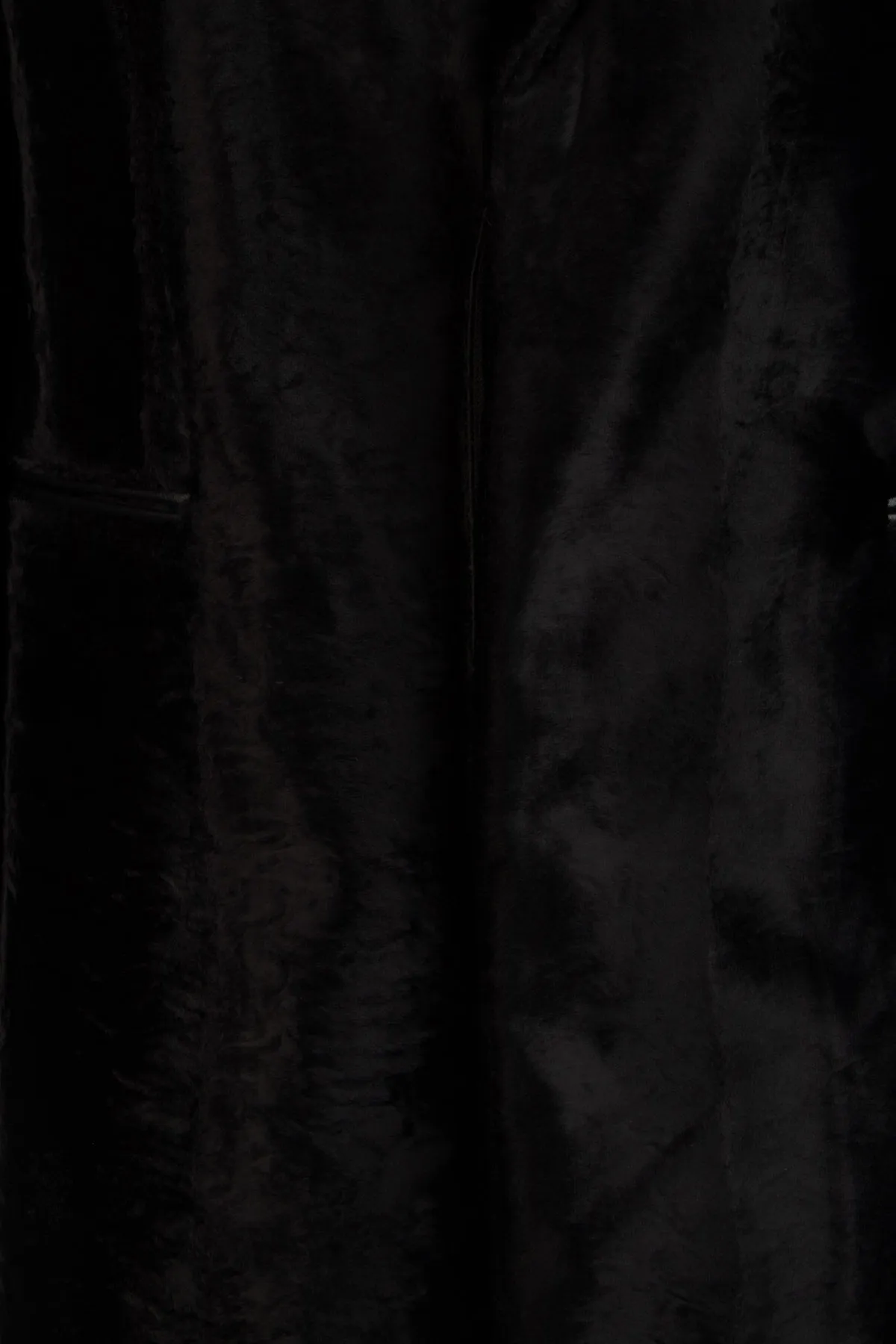 Amiri Single Breasted Velvet Coat