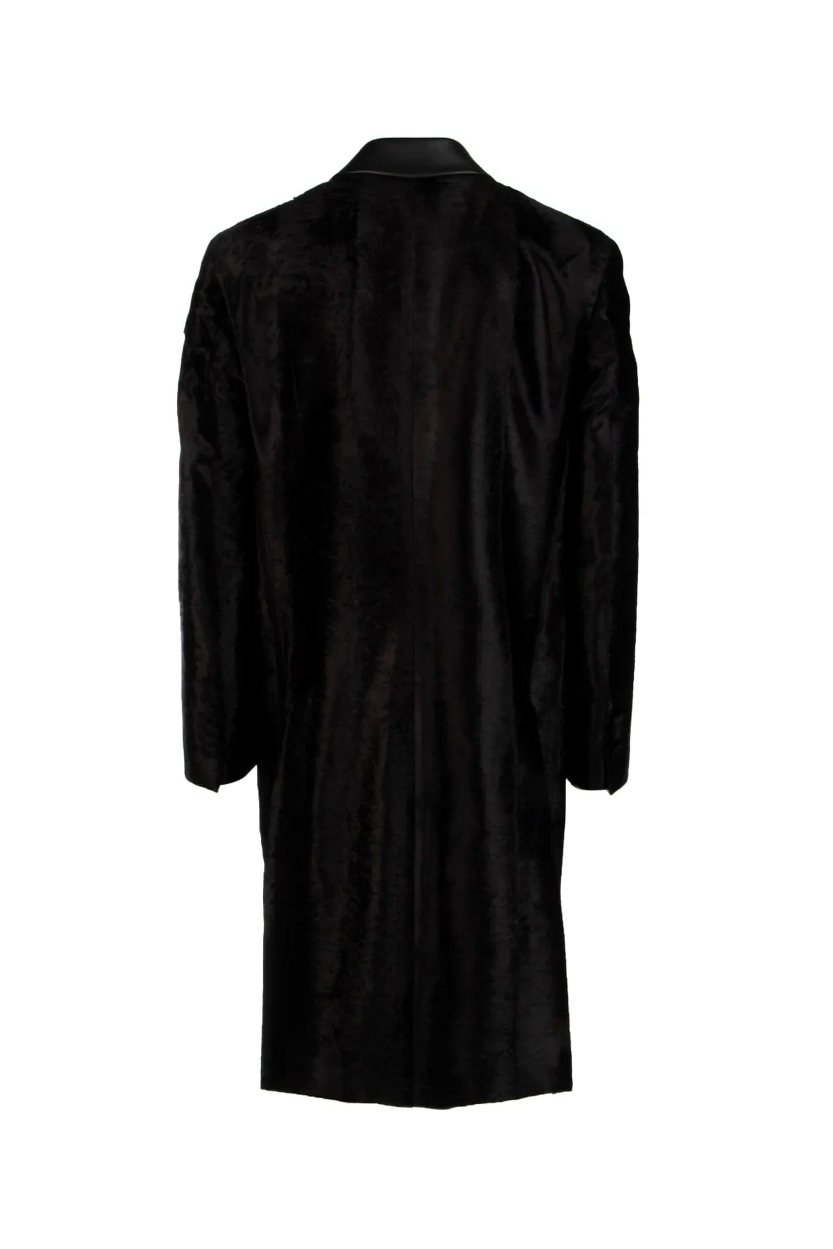 Amiri Single Breasted Velvet Coat