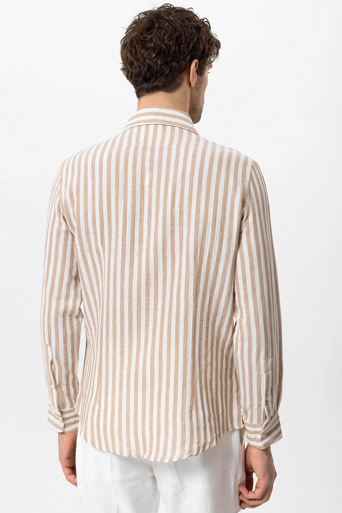 ANT Contrast Striped Men's Shirt - Aalst