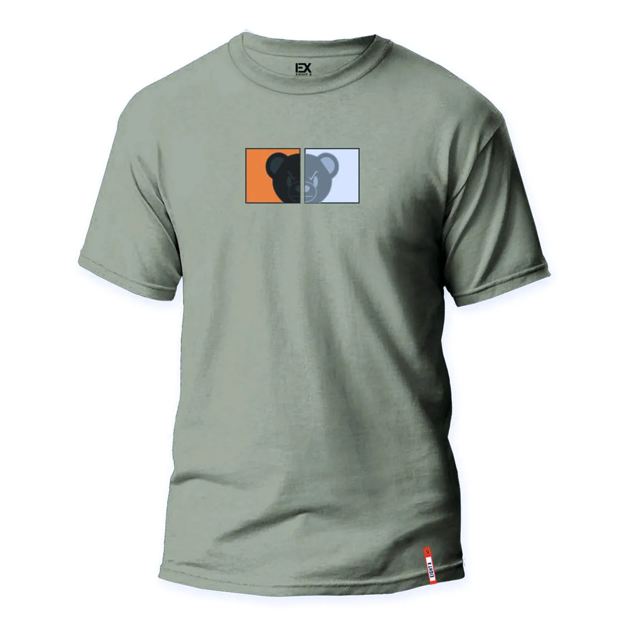 Attitude 8X Street T-Shirt - Olive Green