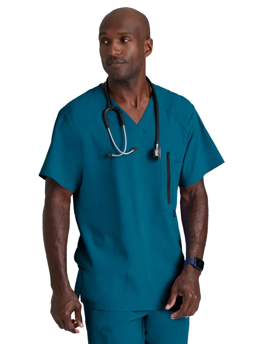 Barco One™ by Barco Amplify 5-Pocket V-Neck Scrub Top