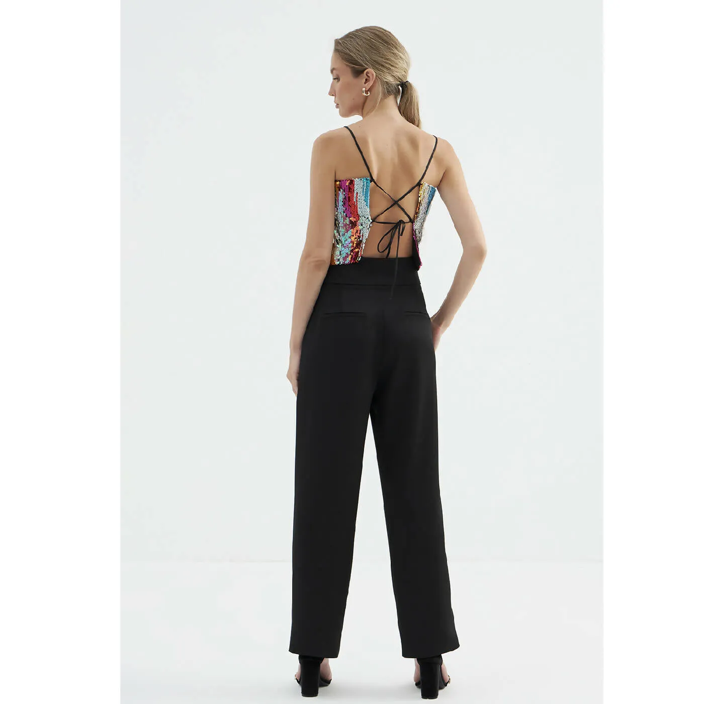 Birdie Sequined Top