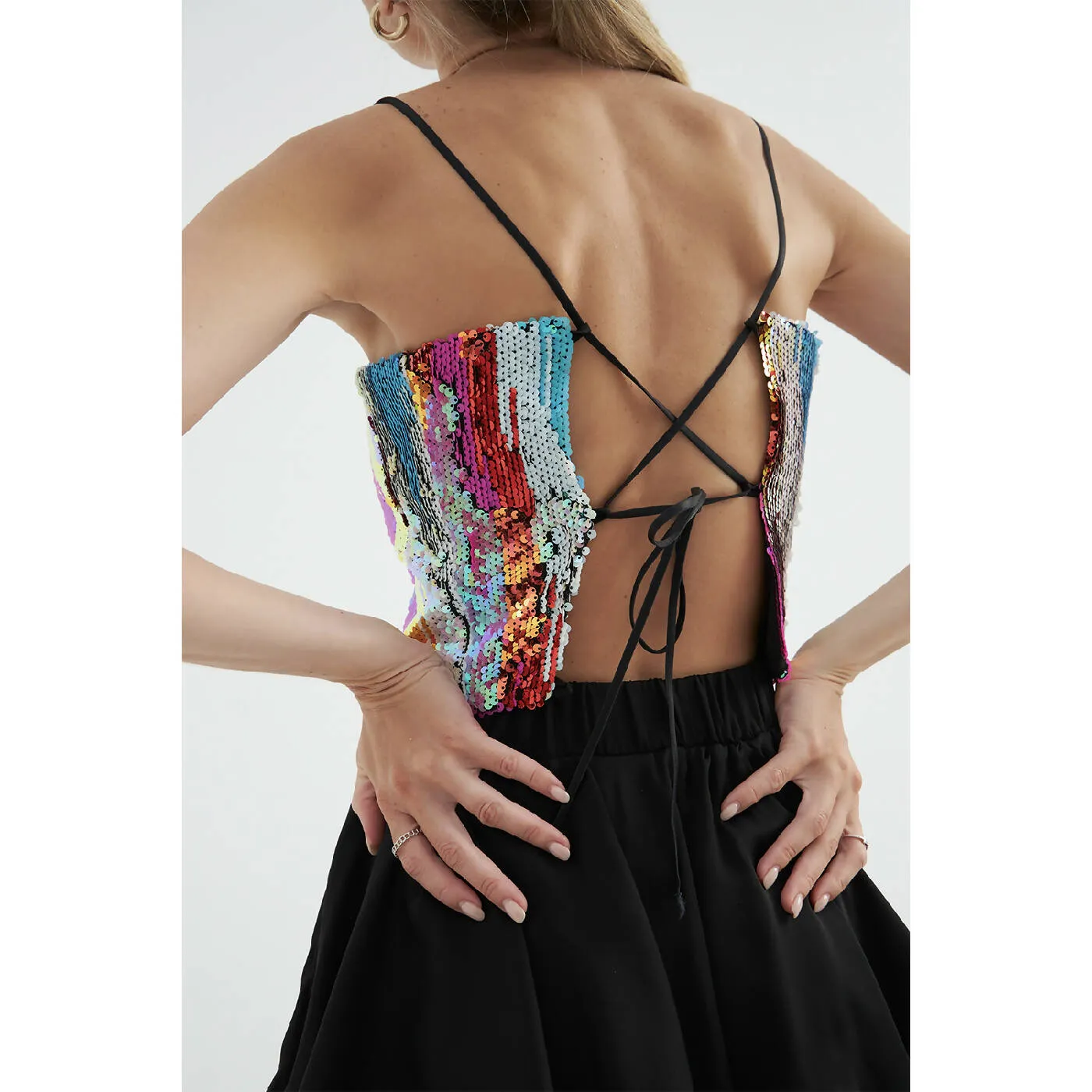 Birdie Sequined Top