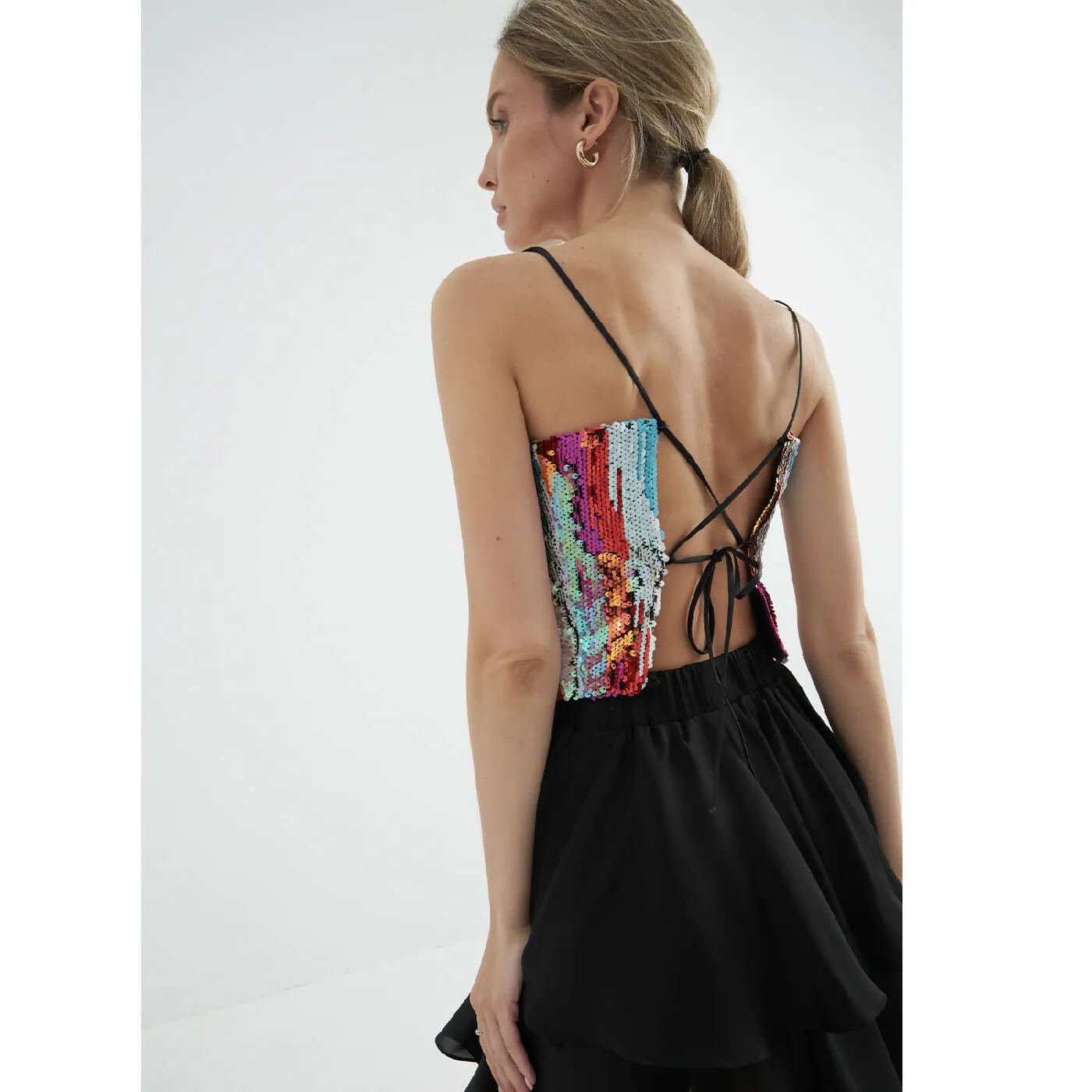 Birdie Sequined Top