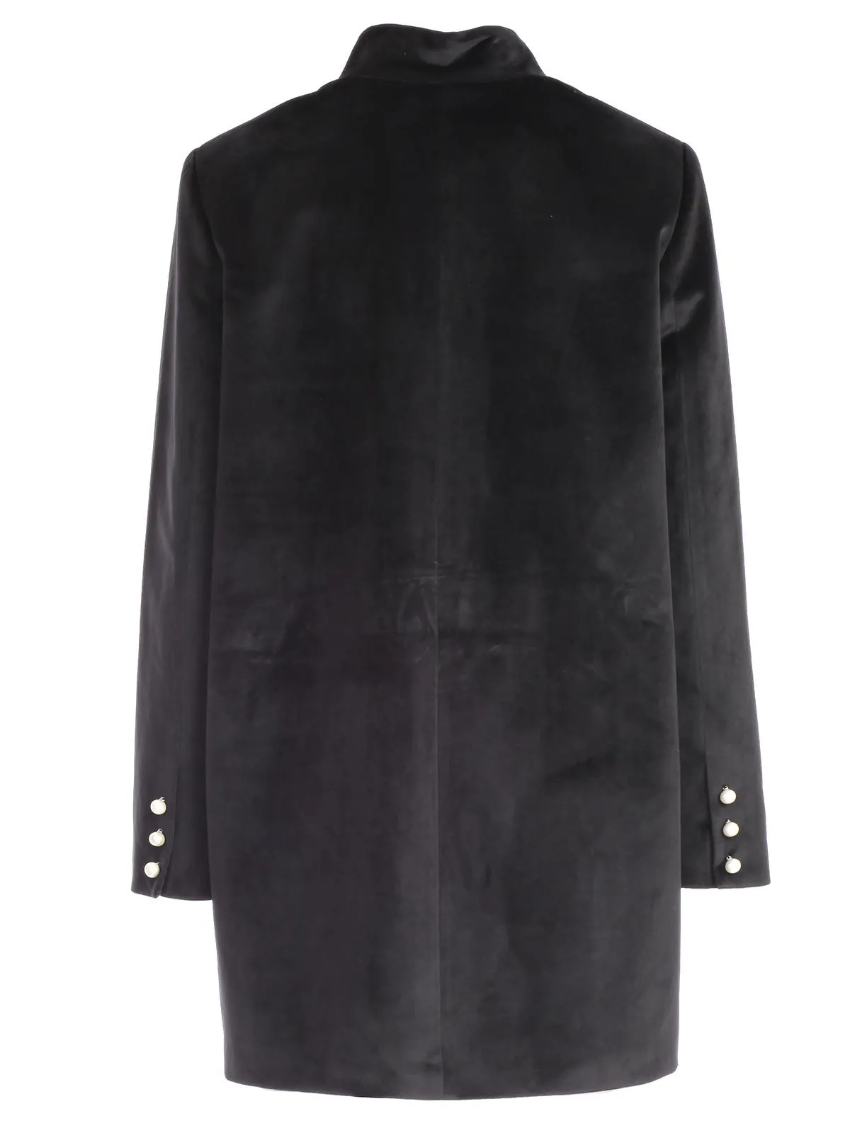Blugirl Velvet Military Coat