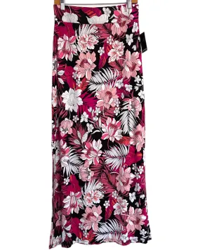 Bright Spring Pink Bella Tropic Maxi Skirt