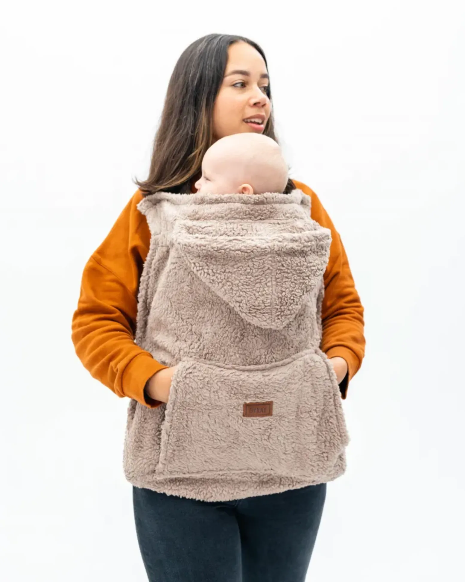 ByKay Draagzak Cover Teddy Taupe