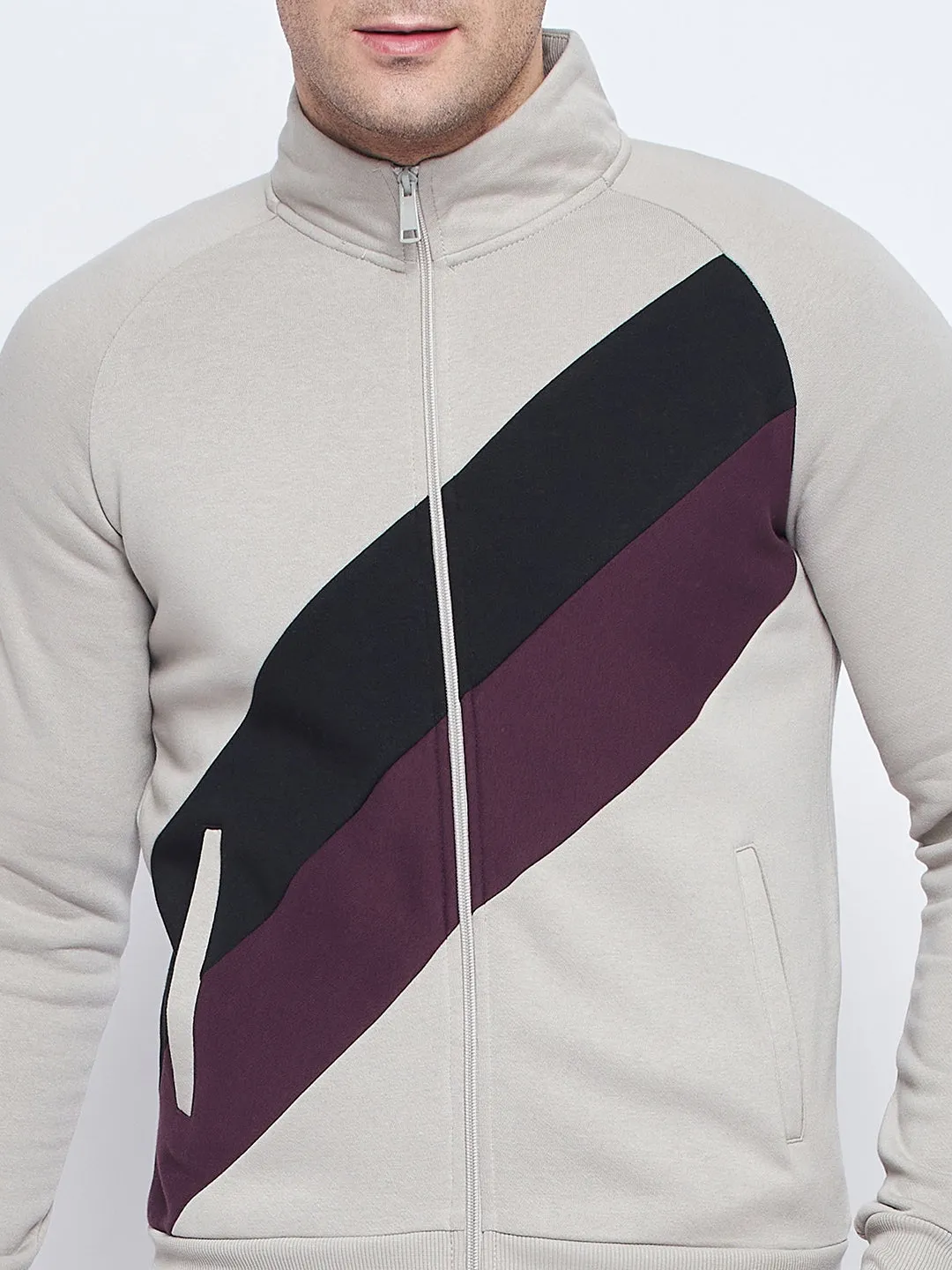 Camla Barcelona Colourblocked Grey Tracksuit
