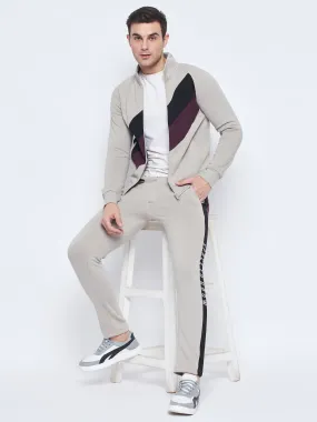 Camla Barcelona Colourblocked Grey Tracksuit