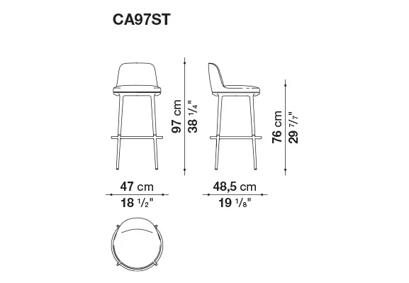 Caratos Barstool