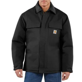 Carhartt 4X Regular Black Arctic Quilt-Lined 12 Ounce Cotton Duck Traditional Coat
