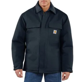 Carhartt X-Large Tall Dark Navy Arctic Quilt-Lined 12 Ounce Cotton Duck Traditional Coat