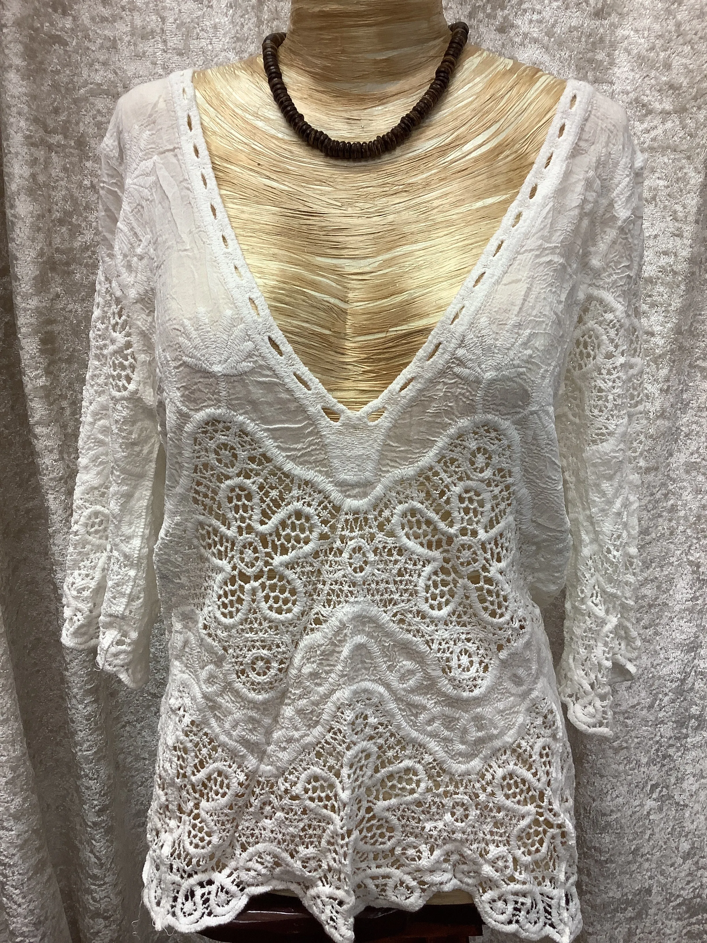 Charlotte Crochet Top