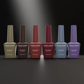 Chaun Legend Gel Collection 6pc - Earthy Faves