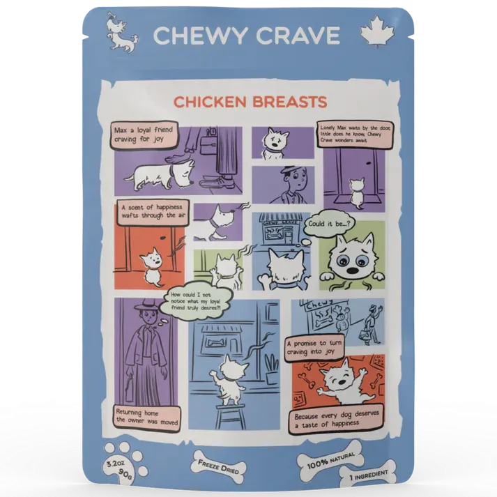 Chewy Crave - Freeze Dried - Chicken Breasts
