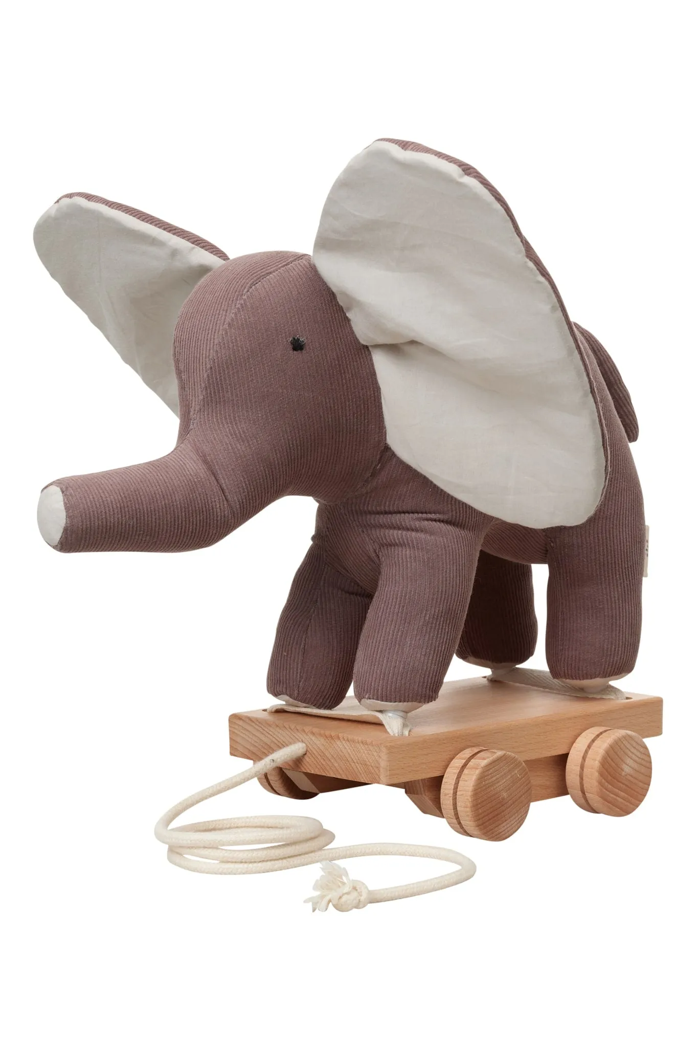 COPENHAGEN COLORS WHEEL ELEPHANT TOY - ELEPHANT GREY