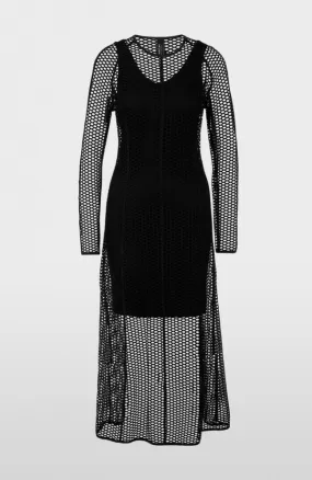 Dress with Longsleeve Mesh