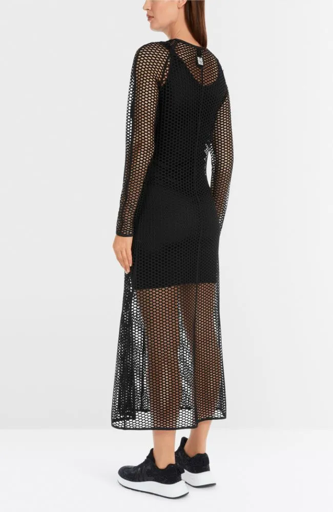 Dress with Longsleeve Mesh