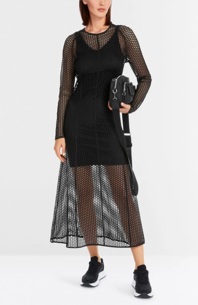 Dress with Longsleeve Mesh