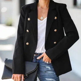 Elegant blazer with buttons - suitable for work and everyday life