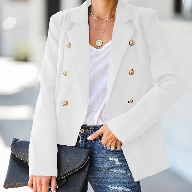 Elegant blazer with buttons - suitable for work and everyday life