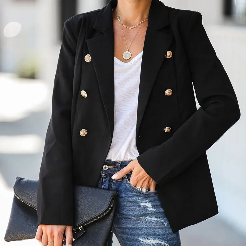 Elegant blazer with buttons - suitable for work and everyday life