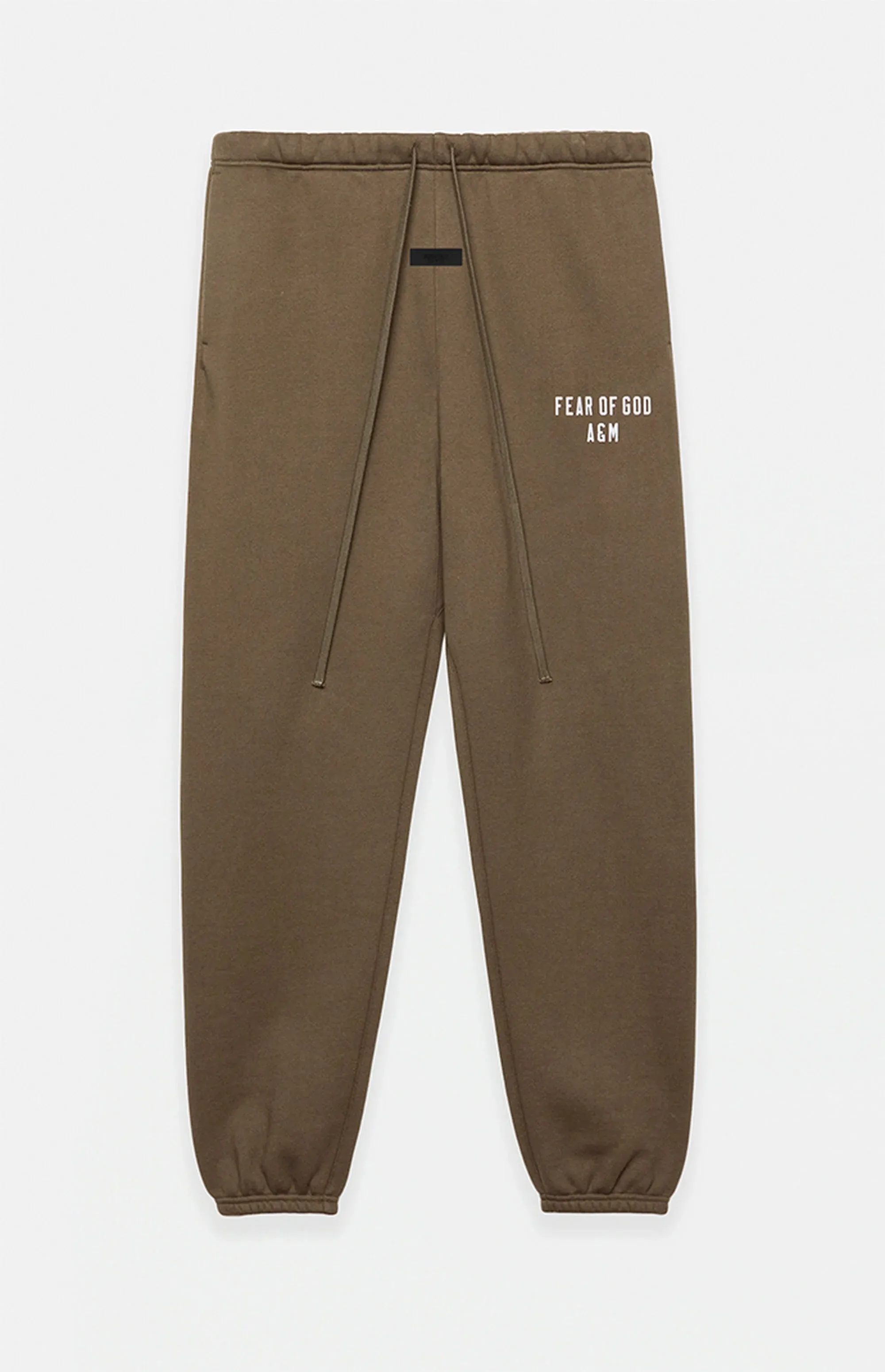 Essentials Fear of God Green Military Fleece Sweatpants