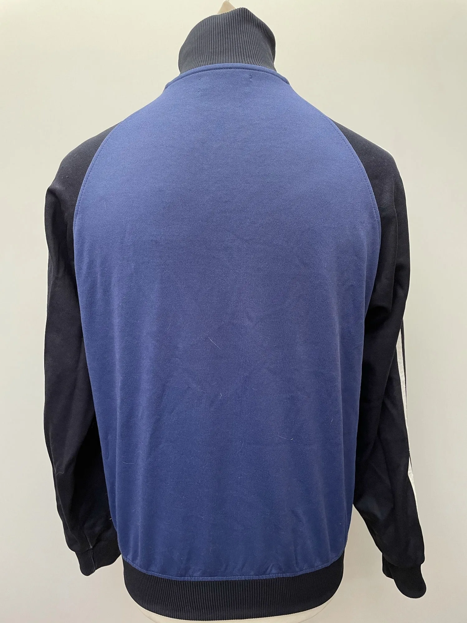 Fred Perry Track Top in Blue and Navy - Size S