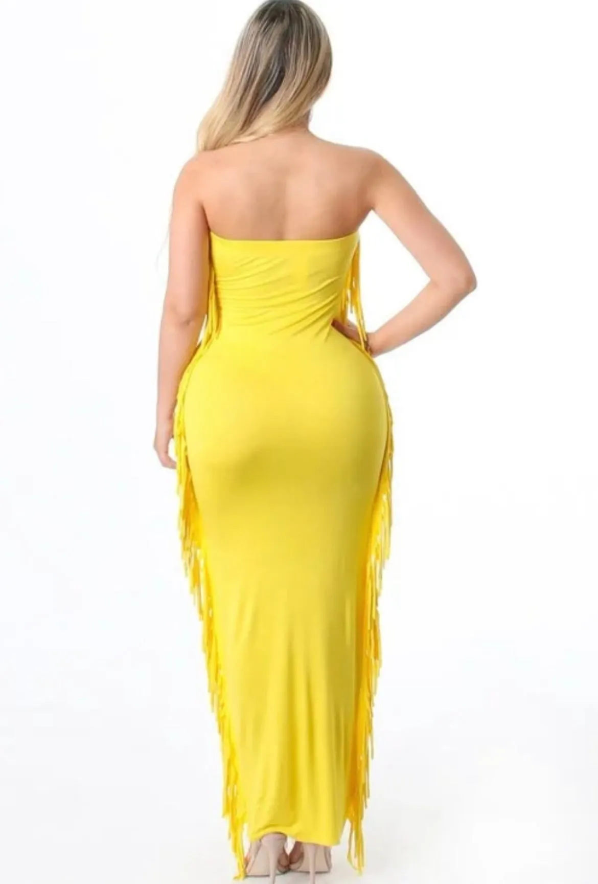Genesis Tube Fringe Dress