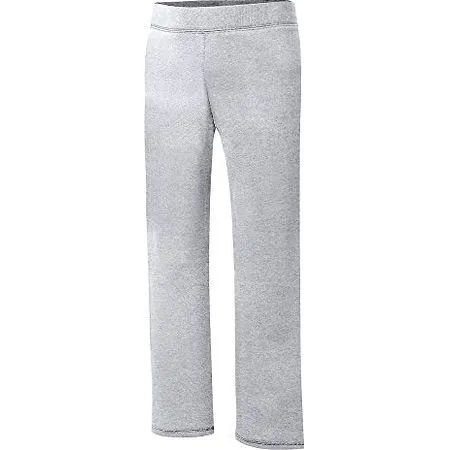 Hanes Girls' Big ComfortSoft EcoSmart Open Bottom Leg Sweatpants
