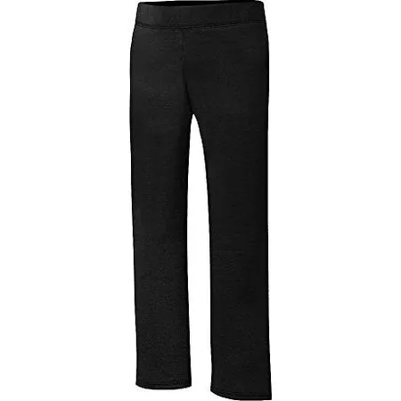 Hanes Girls' Big ComfortSoft EcoSmart Open Bottom Leg Sweatpants
