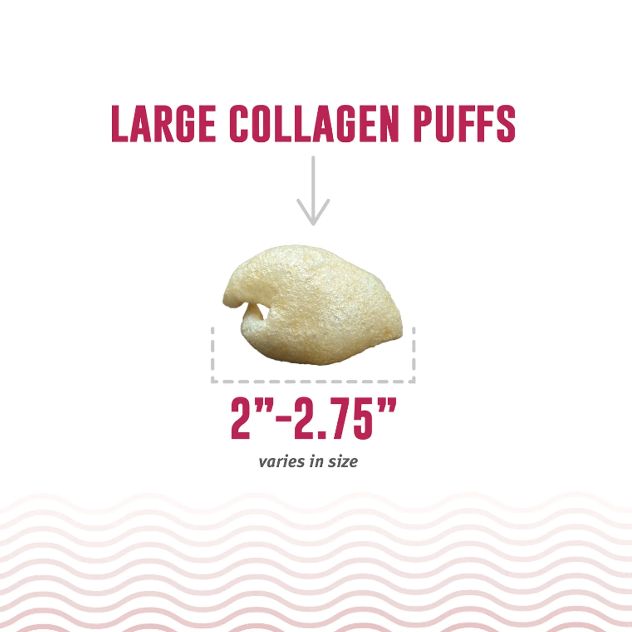 Icelandic  Collagen Puffs Dog Cod Skin 2.5 oz