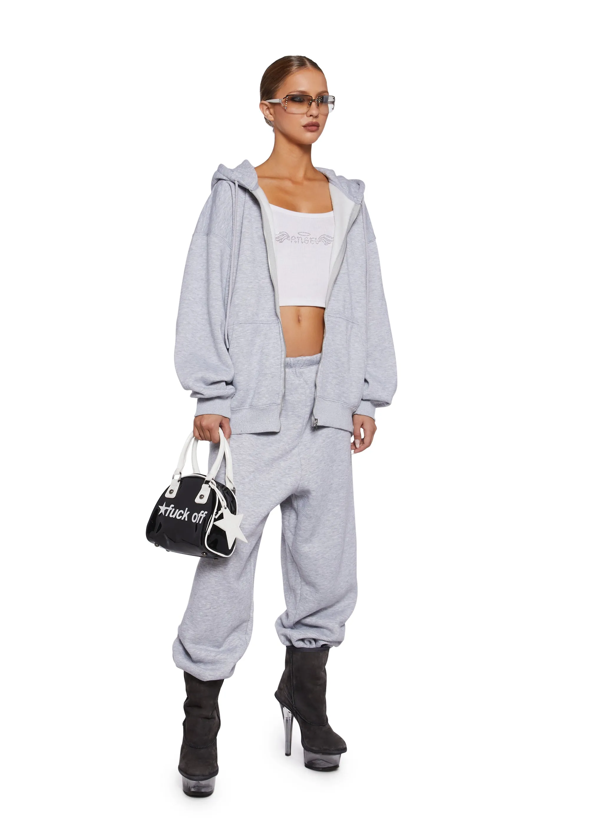 Indulge Me Sweatpants - Gray