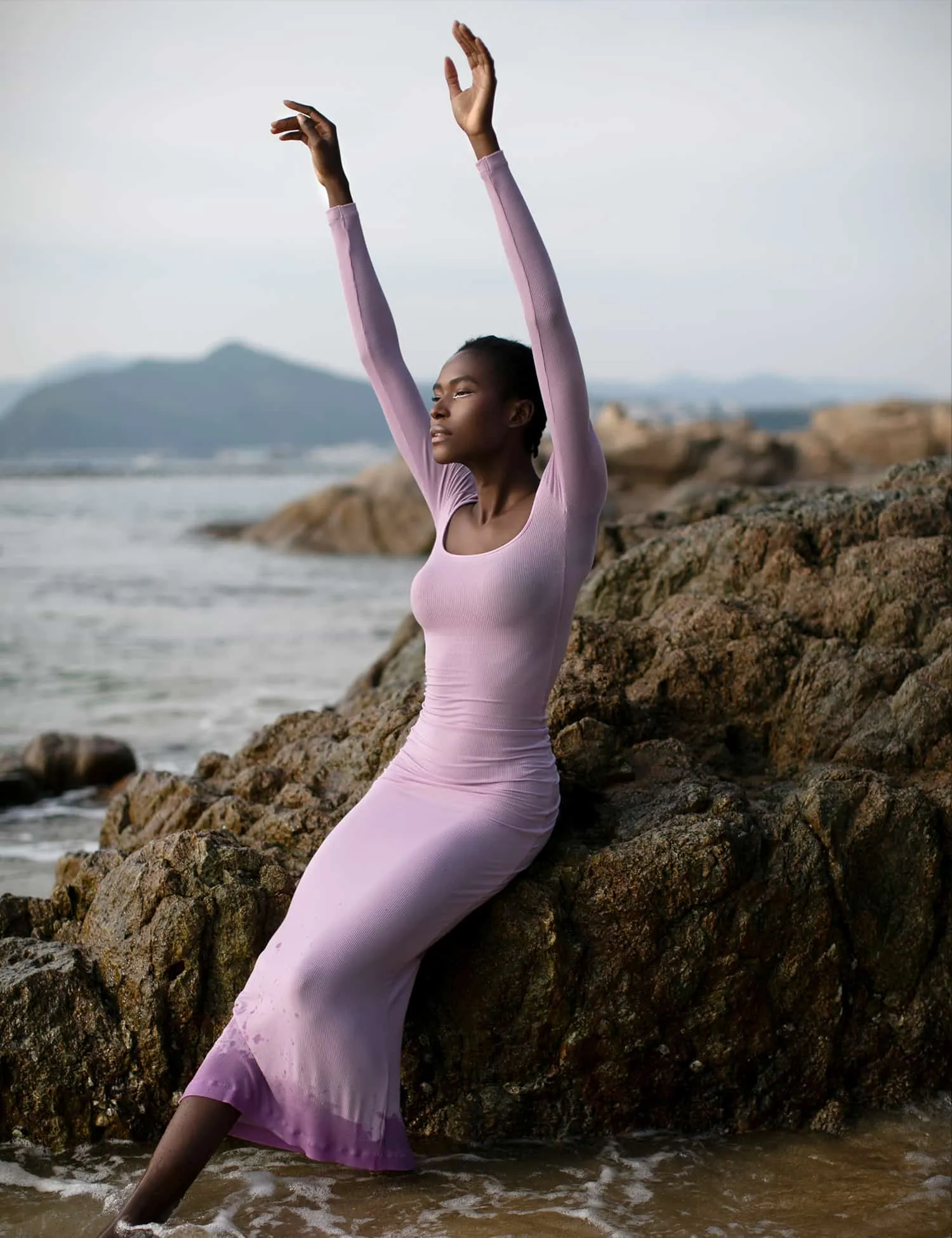 Isis-Slip Maxi Dress